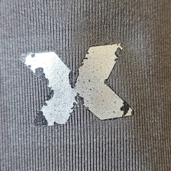 Xersion performance wear grey racerback tank top grey breathable Dri-More Large - Picture 6 of 7
